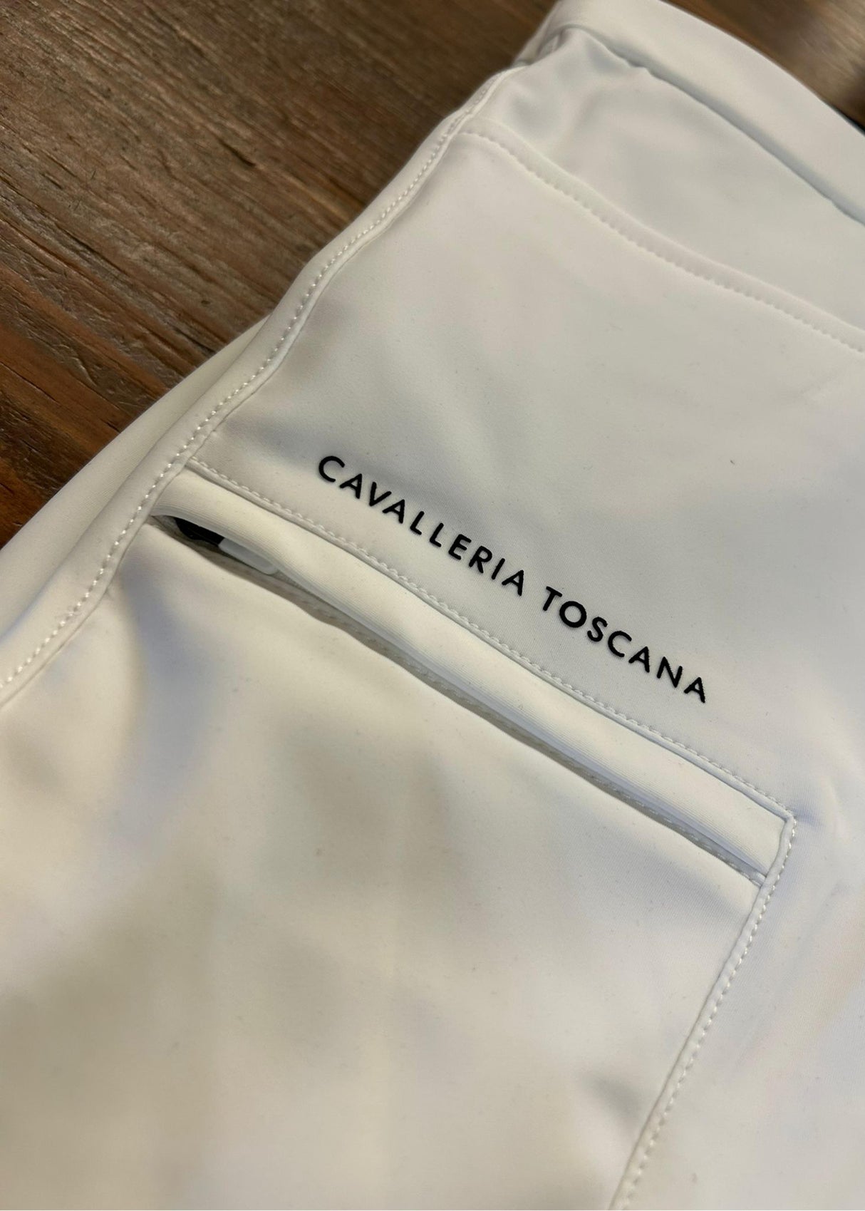 Pantaloni da uomo jumping grip al ginocchio e con tasca laterale Cavalleria Toscana
