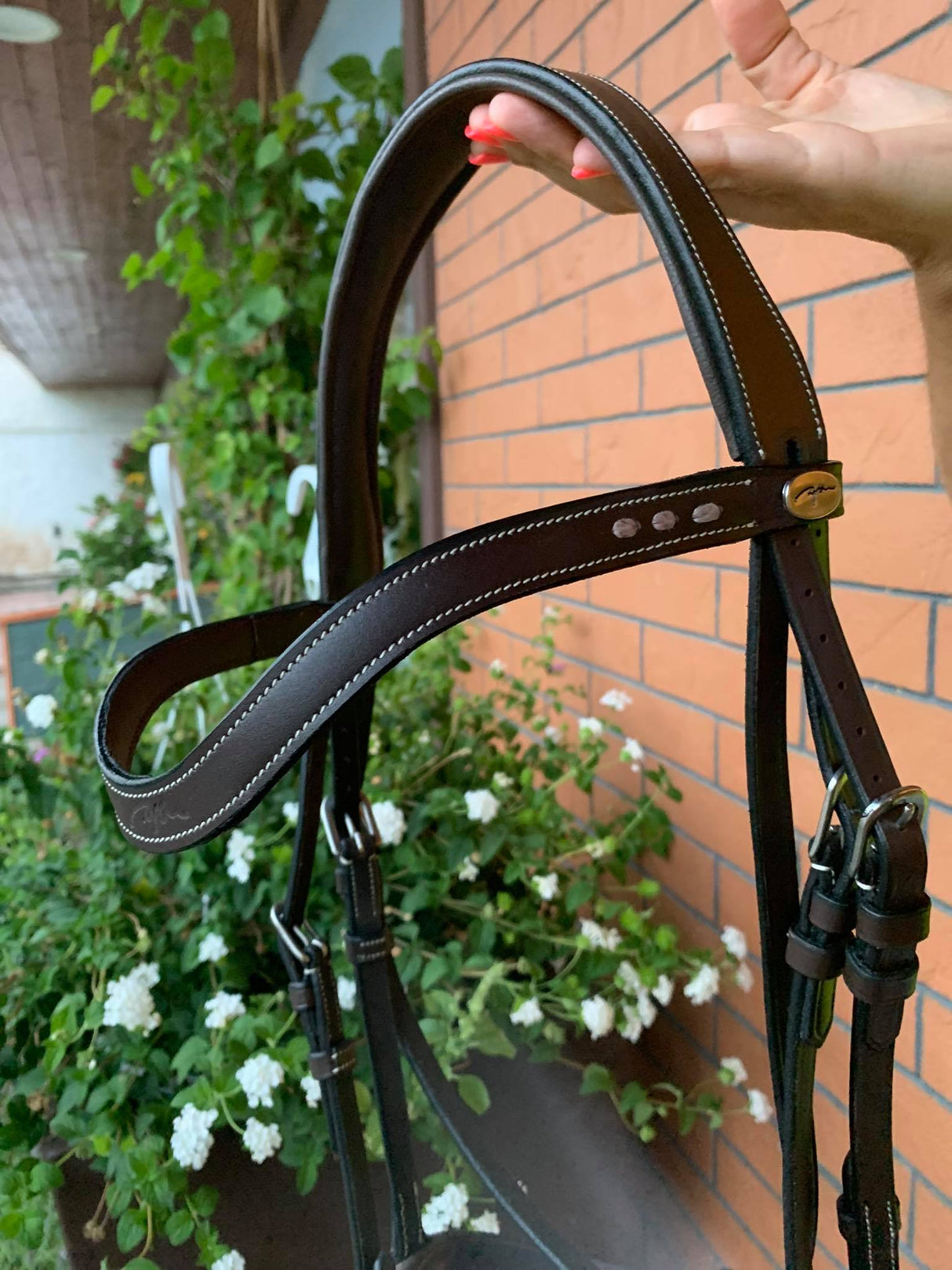 Testiera "Working Fit" Dy'On marrone