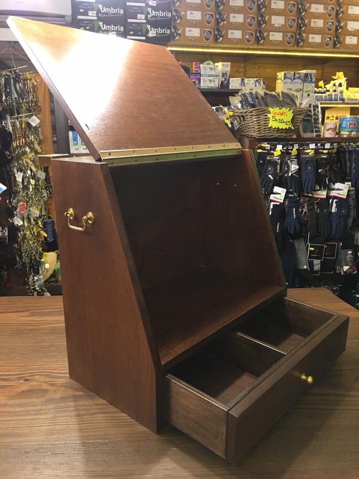 Porta spazzole in legno handmade