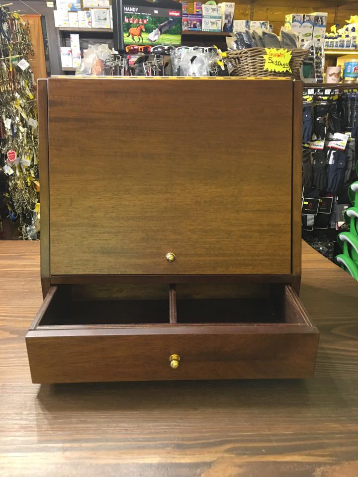 Porta spazzole in legno handmade