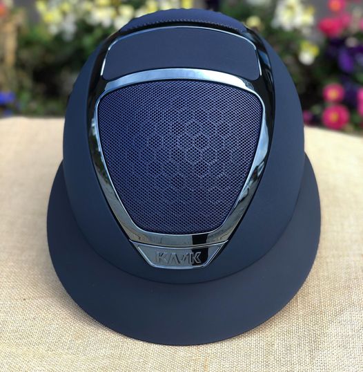 Casco Kask Visiera Polo Star Lady Chrome Navy