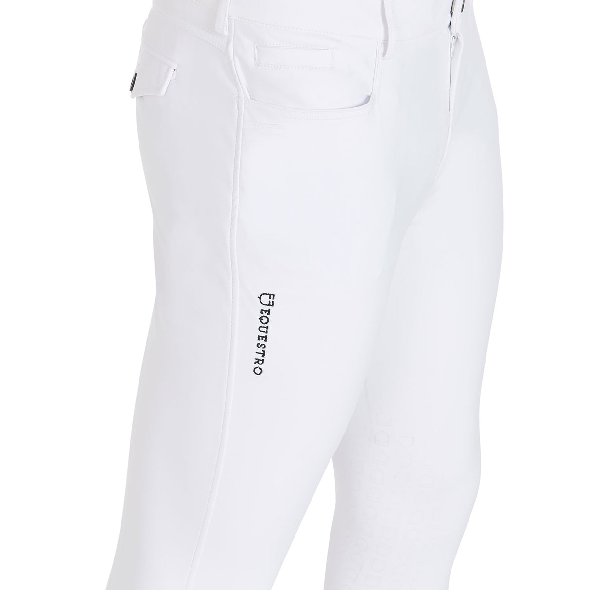 Pantaloni da equitazione slip fit da uomo con logo Equestro