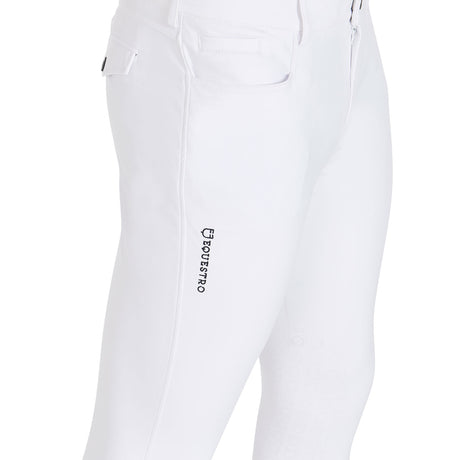 Pantaloni da equitazione slip fit da uomo con logo Equestro