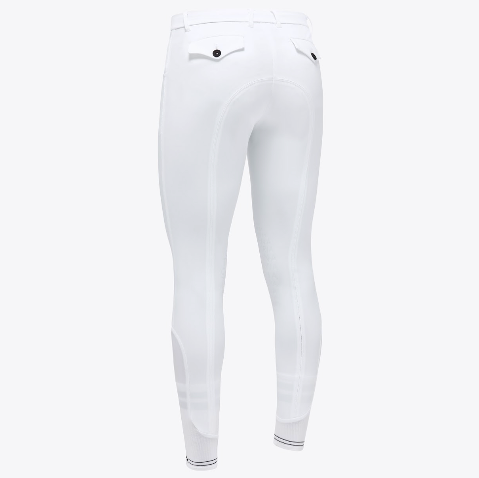 Pantaloni da uomo jumping grip al ginocchio e con tasca laterale Cavalleria Toscana