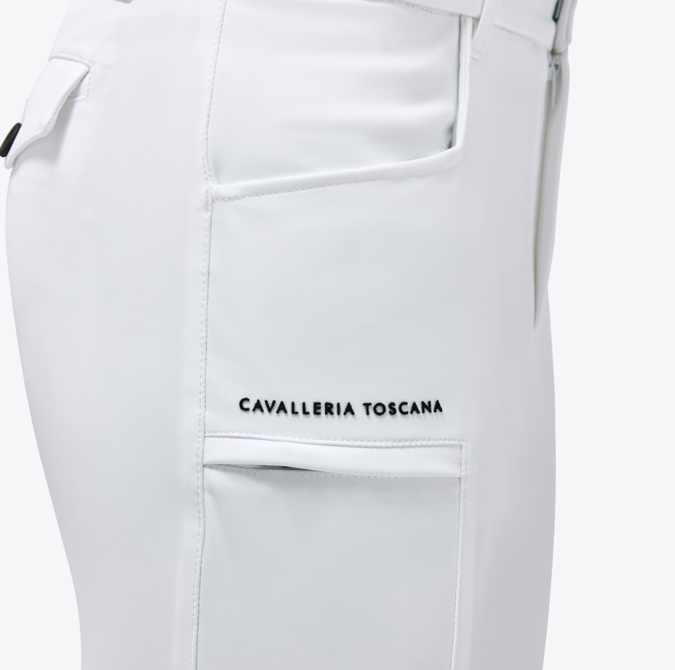 Pantaloni da uomo jumping grip al ginocchio e con tasca laterale Cavalleria Toscana