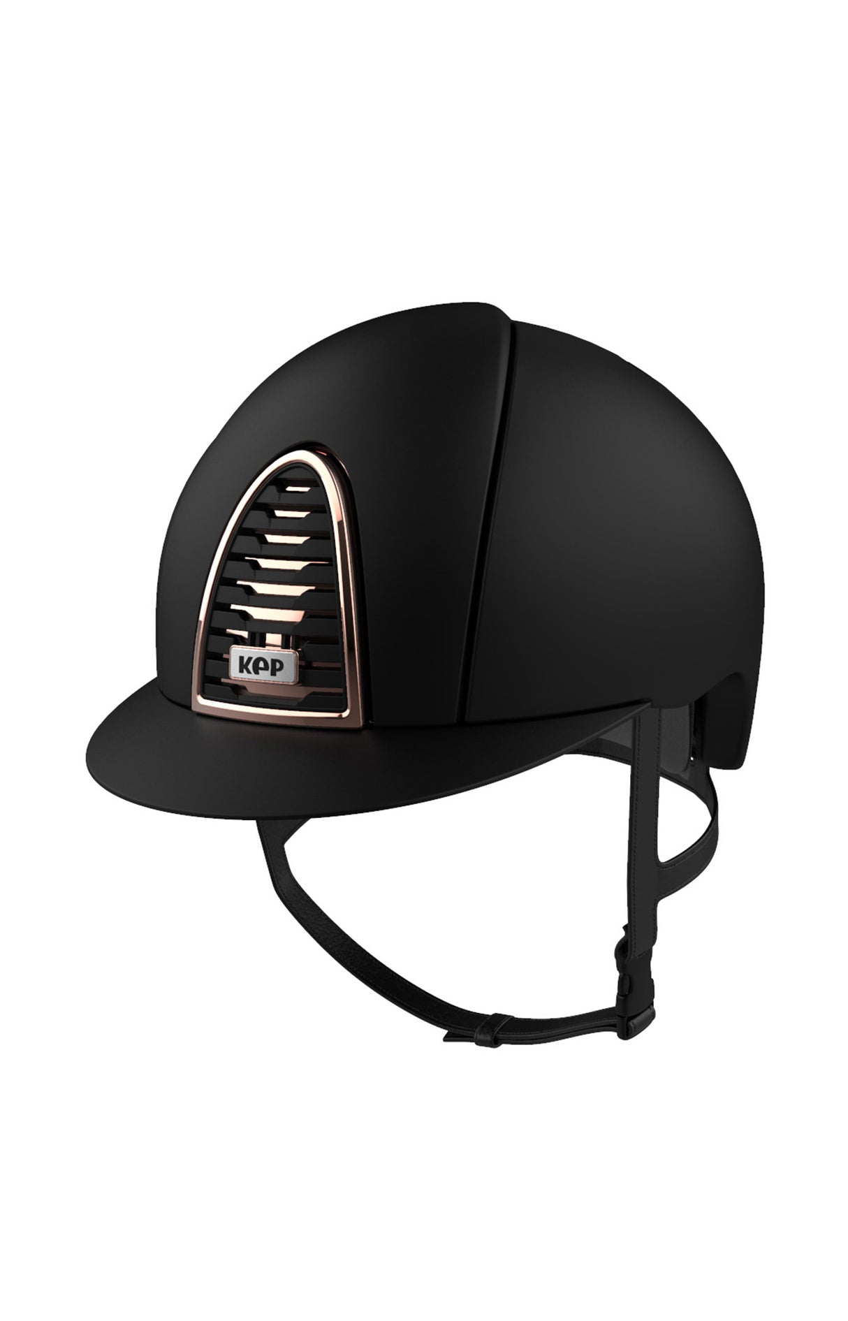 Kep Italia CROMO 2.0 TEXTILE NERO/CORNICE ORO ROSA VISIERA CORTA