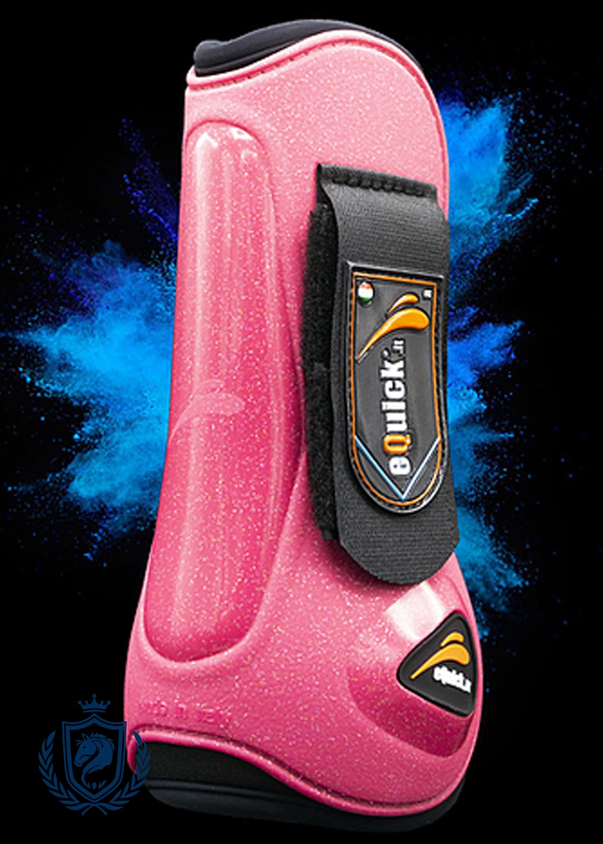 Stinchiere Equick elight Glitter Unicorn Front rosa