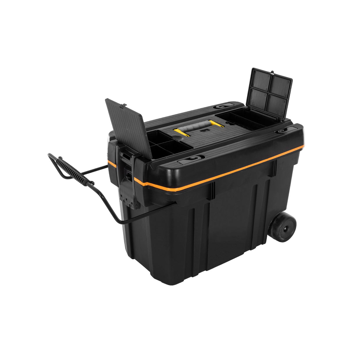 Baule trolley medio con due ruote (L: 68CM X H: 42CM X P:38CM)