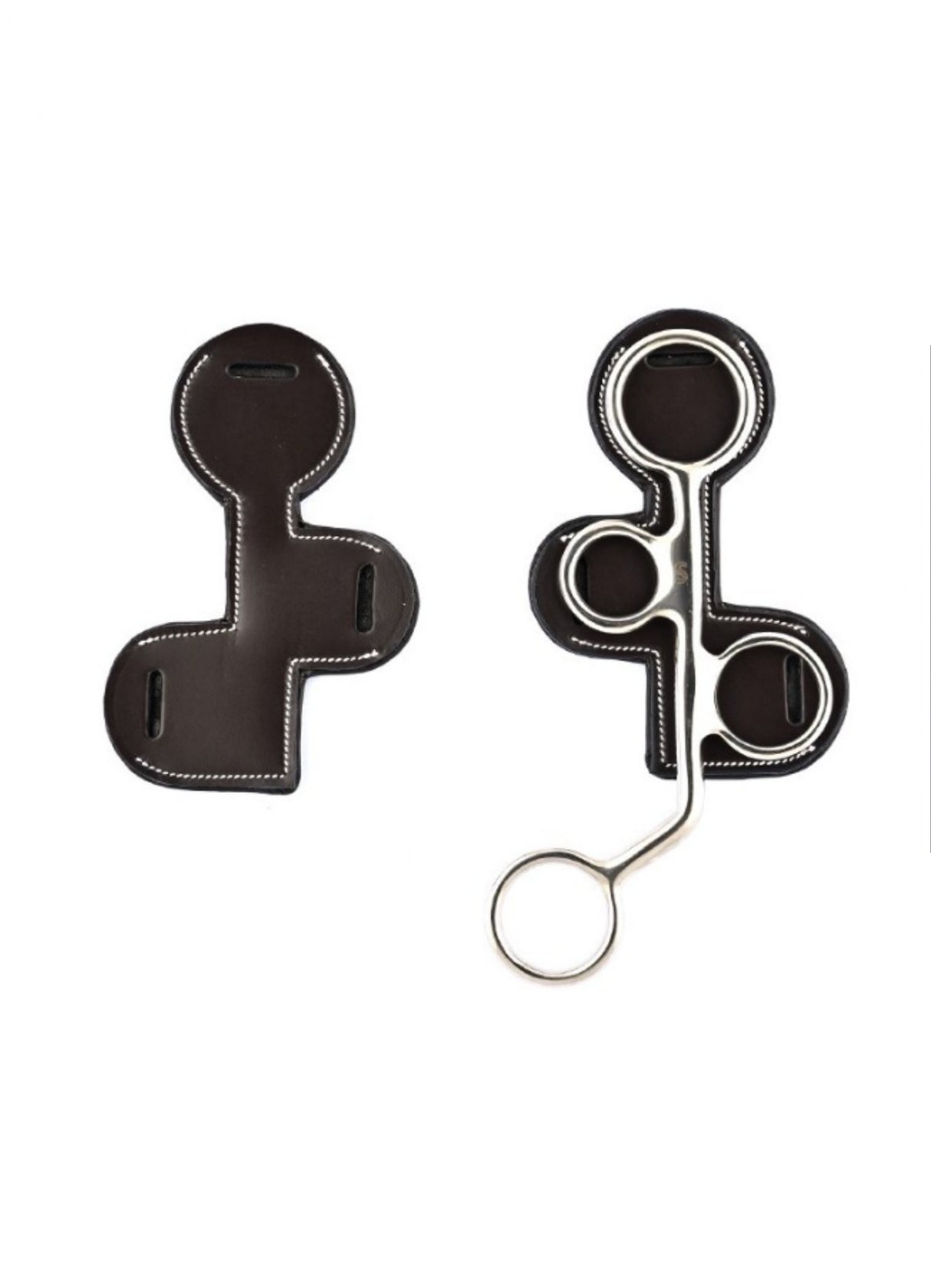 Protezione per Hackamore Jump'in in cuoio