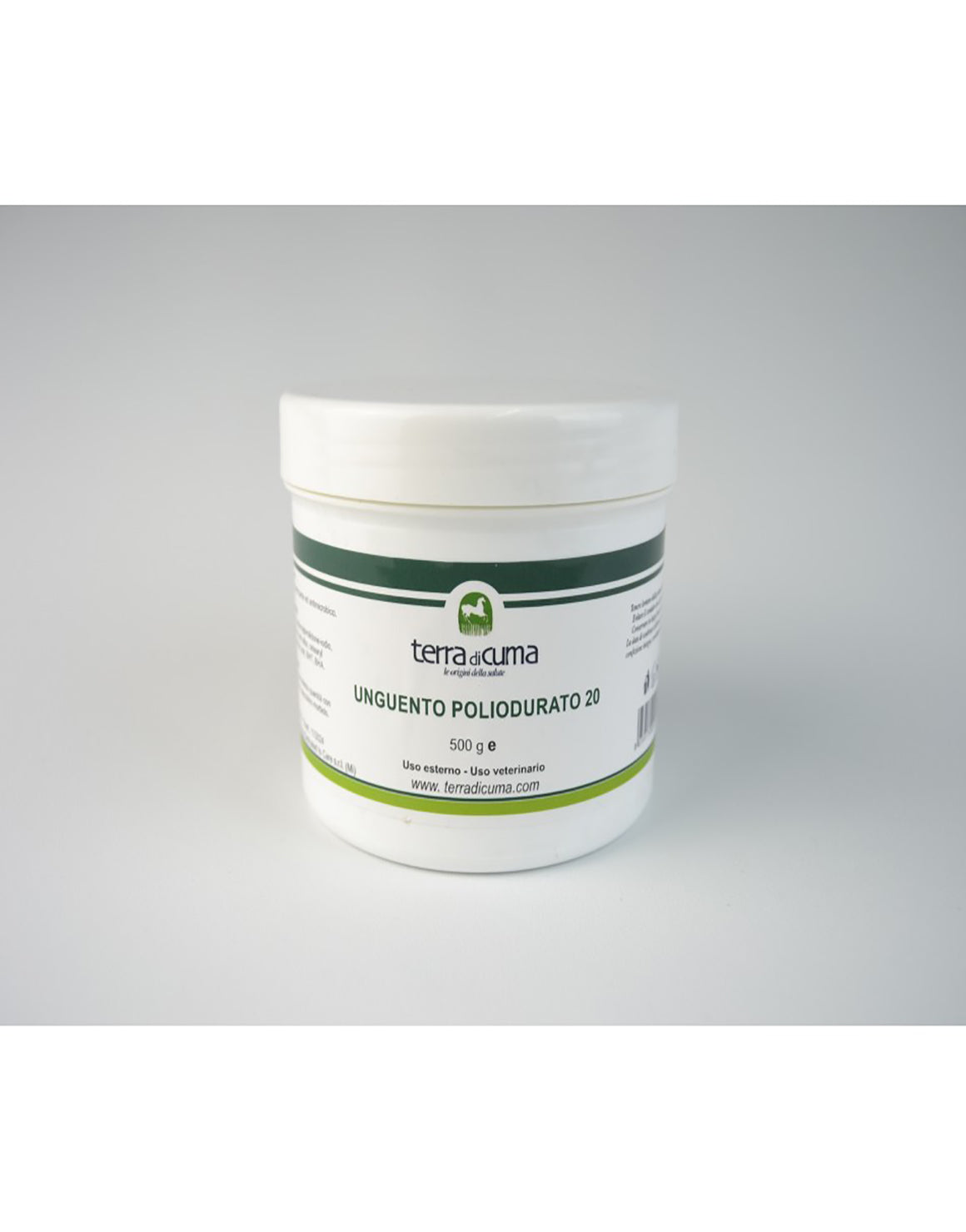Poliodurato Terra di Cuma unguento per zoccoli da 500 g