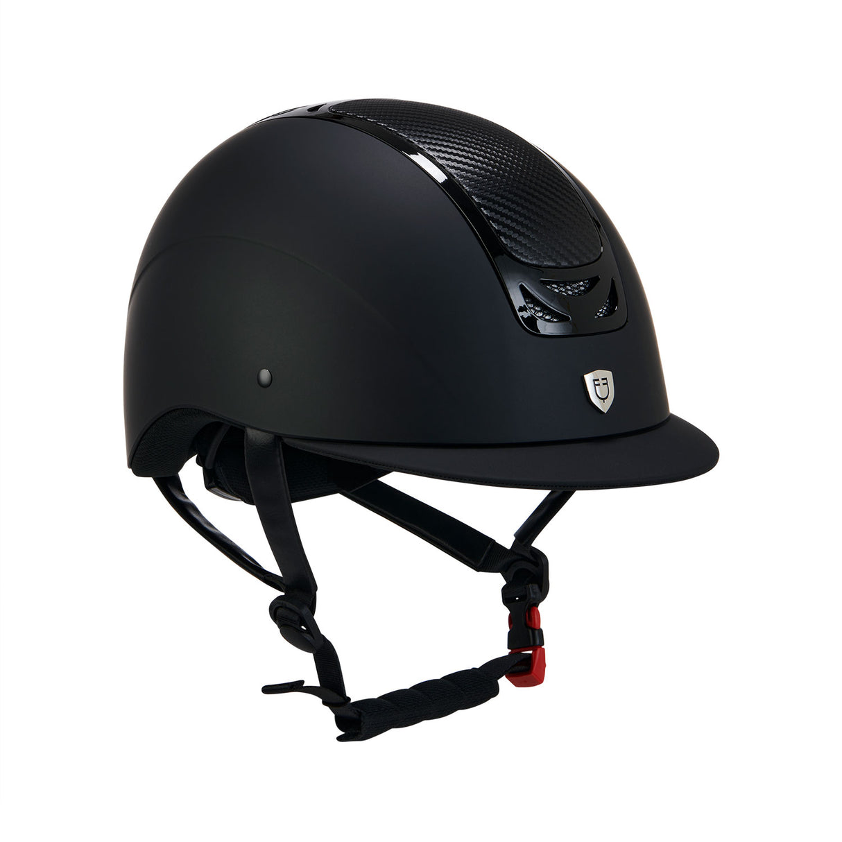 Casco unisex con inserti in carbonio Equestro