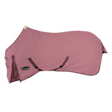Coperta con copricoda e cinghie incrociate