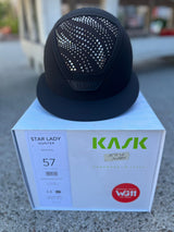 Kask Star Lady Hunter brown visiera polo