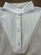 Polo da Gara donna Zarina Sarm Hippique beige