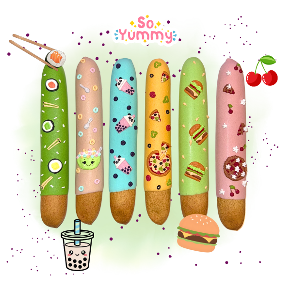 Set da 6 biscotti a forma di cavallo glassati in edizione limitata Candy Horse