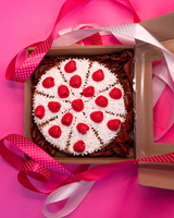 SAN VALENTINO <3 – Crostata al lampone in edizione limitata I Biscotto con glassa reale decorato a mano per cavalli