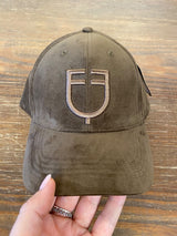 Cappello unisex in velluto Equestro