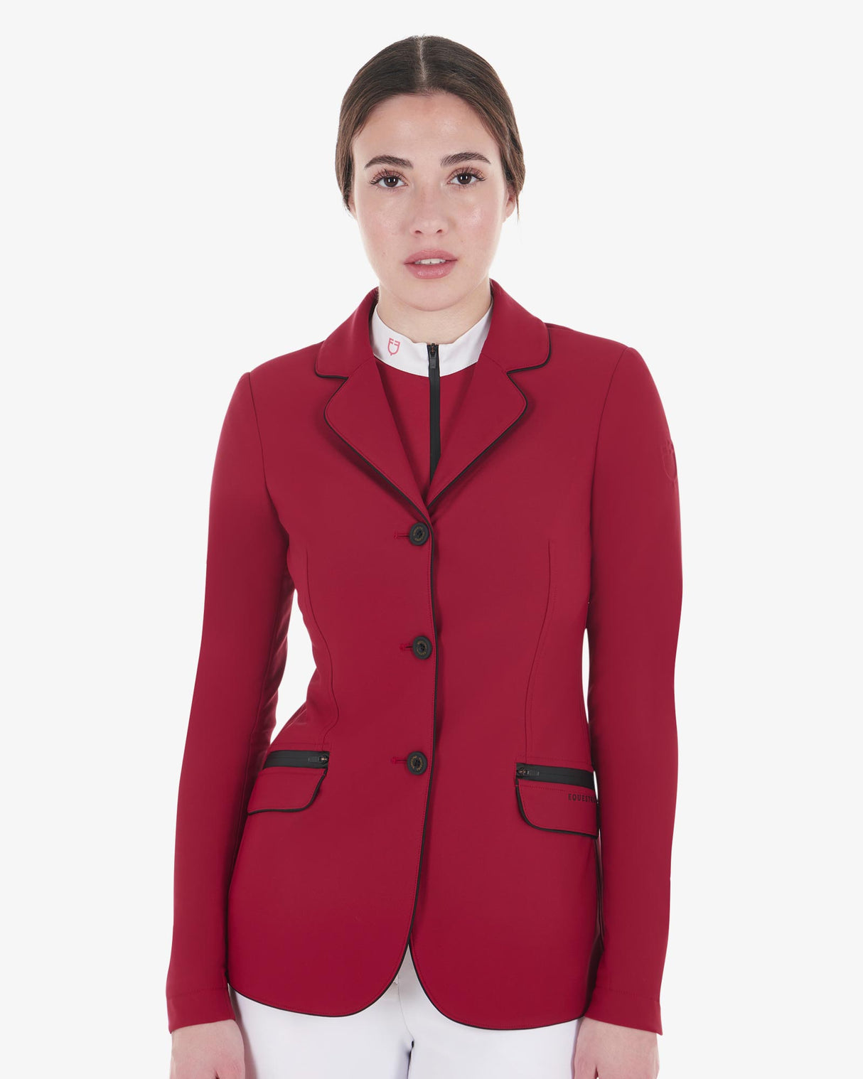 Giacca da gara in tessuto tecnico donna Equestro
