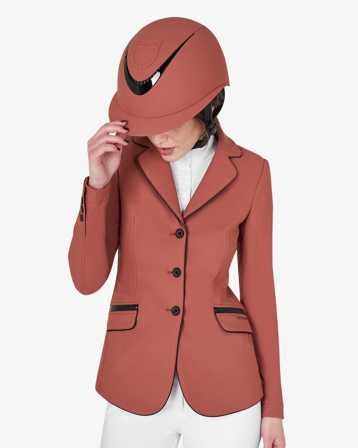 Giacca donna da concorso in tessuto tecnico Equestro