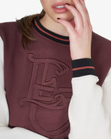 Felpa donna EQ girocollo