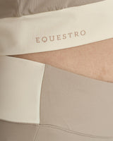 T-shirt crop donna in tessuto tecnico