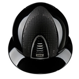 Casco equitazione Cromo 2.0 / Polish Metal Nero/ Verona Nero Cromato / Visiera Polo Large