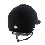 Casco equitazione Smart Nova / Velluto Nero / Visiera Polo Large