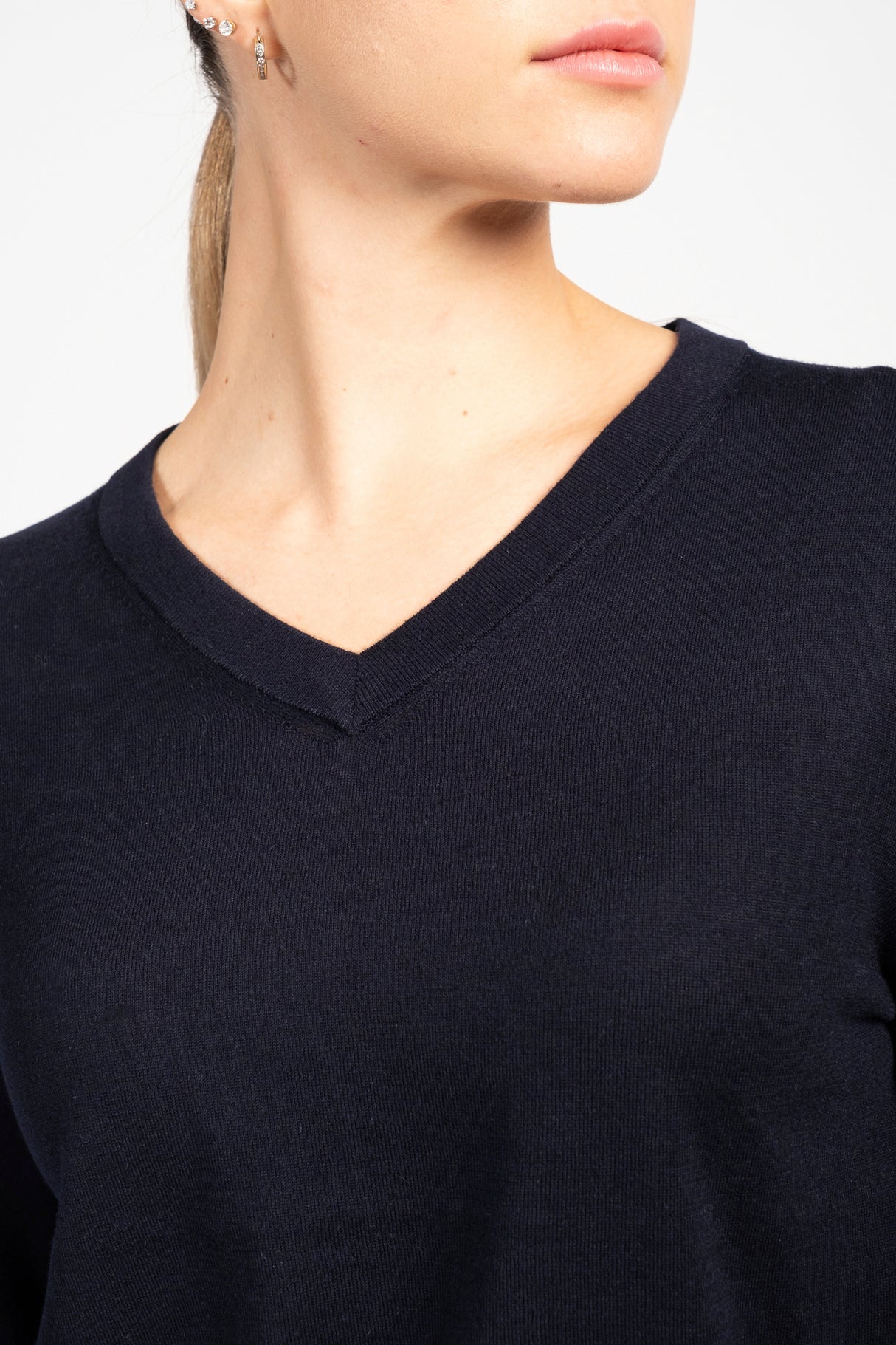 Maglioncino con scollo a V Becrux Knitwear Vestrum