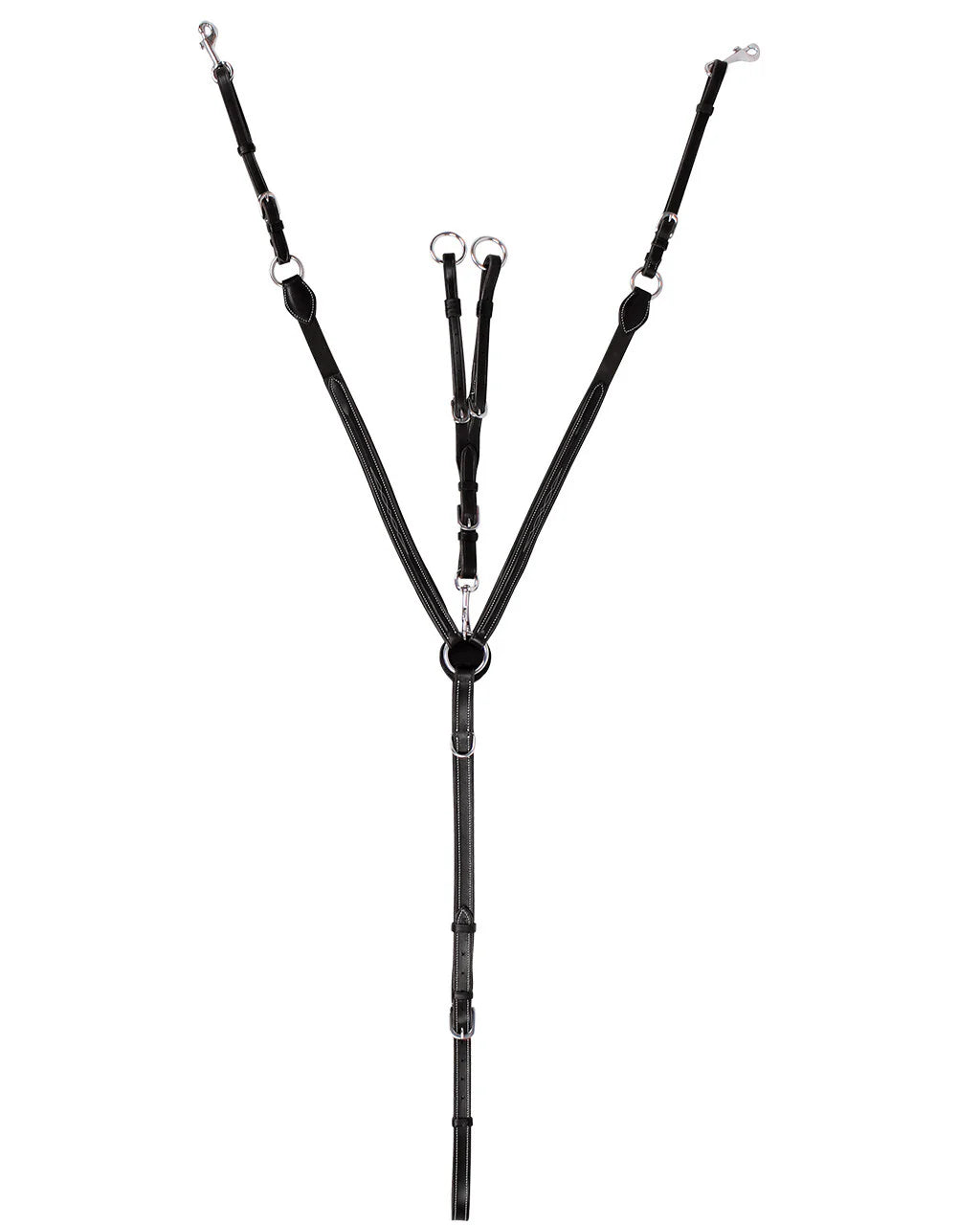 Pettorale luxury con cuciture bianche Qhp