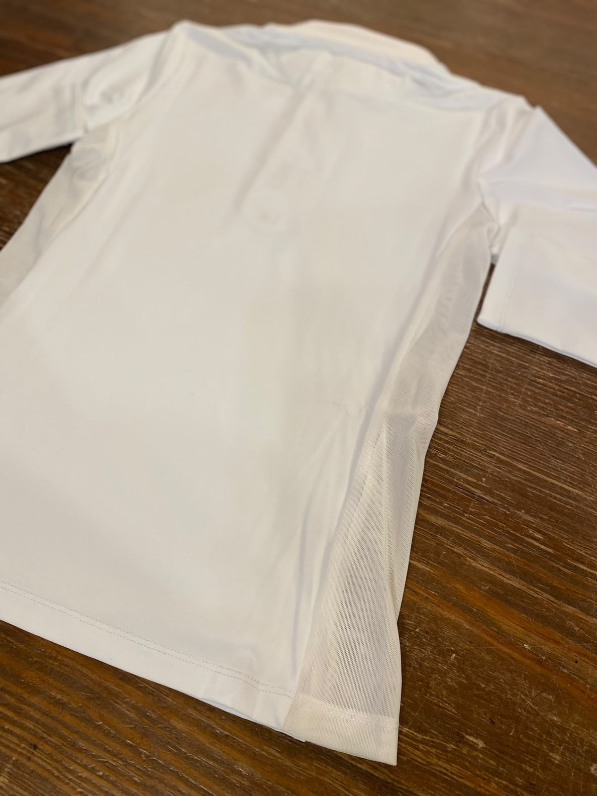 Polo bambina basic manica lunga Equestro