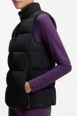 Gilet imbottito in maglia da donna Viola Boss Equestrian