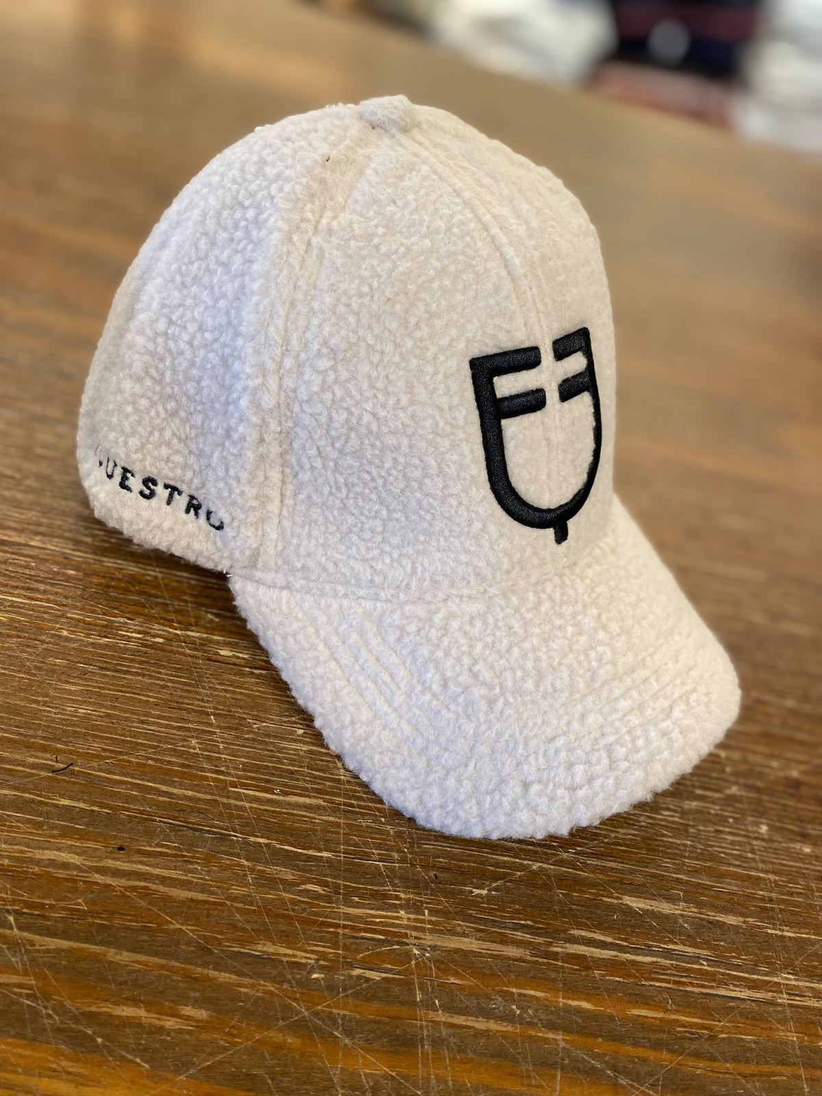 Cappello unisex baseball in tessuto teddy Equestro