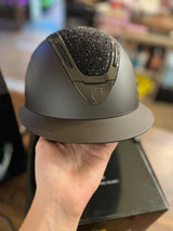 Cap Apocalypse donna calotta opaca e brillantini omologazione ASTM F1163-23 Equestro