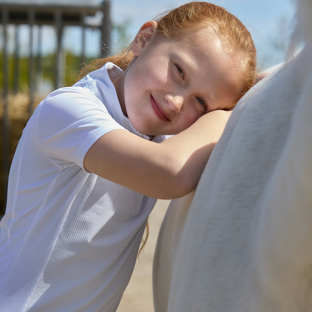 Polo da gara bambina KLLily Kingsland