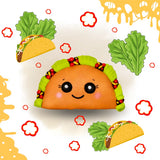 Biscotto Kawaii Taco | Biscotto per cavallo glassato in edizione limitata Candy Horse
