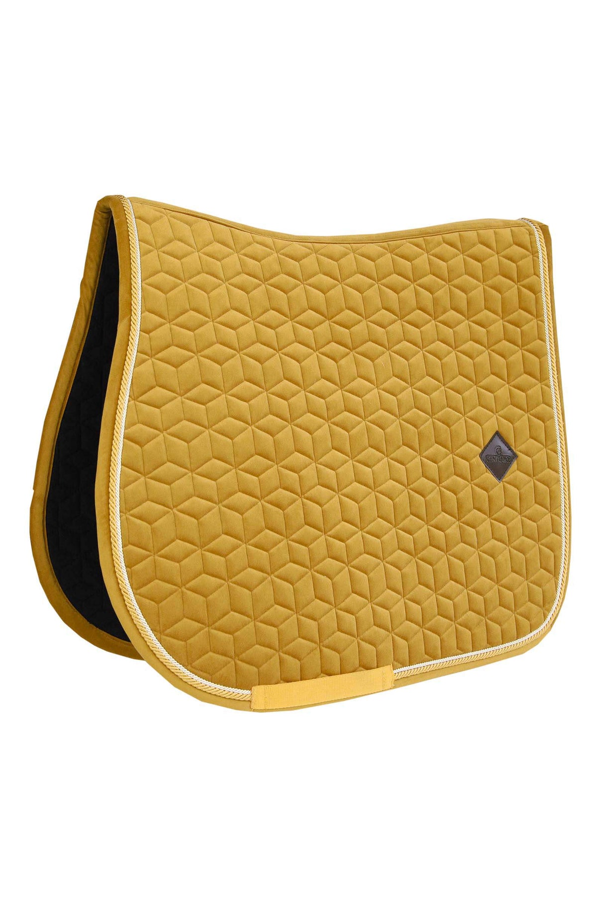 Sottosella da salto Velvet Jumping Kentucky mostarda
