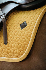 Sottosella da salto Velvet Jumping Kentucky mostarda