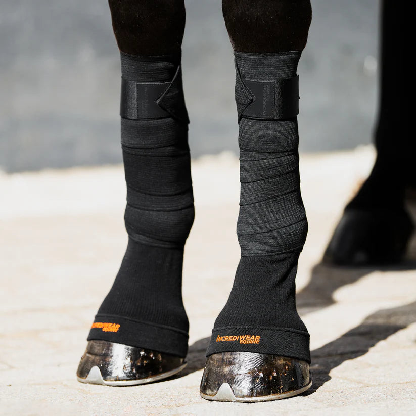 Incrediwear Equine Circulation Hoof Socks Black