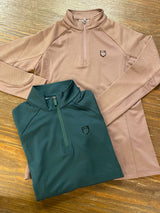 Base layer bambina slim fit manica lunga Equestro