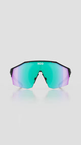 Occhiali Koo Alibi black matt/photochromic green mirror