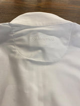 Polo donna manica lunga in tessuto tecnico felpato Equestro