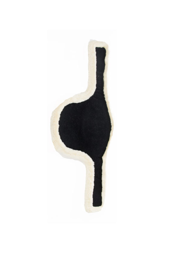 Sottopancia pararamponi nero con finto montone Kentucky