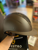 Cap Apocalypse donna calotta opaca e brillantini omologazione ASTM F1163-23 Equestro
