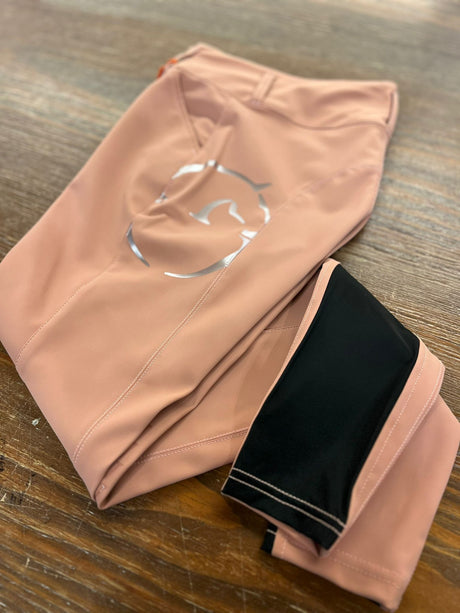PANTALONI DA EQUITAZIONE DONNA MOLVENO CON GRIP AL GINOCCHIO Vestrum