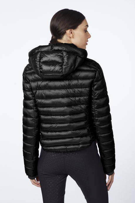 GIACCA IMBOTTITA POLLUCE DA DONNA nero