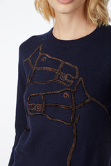 MAGLIONE DA DONNA OULU blu