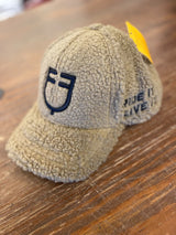 Cappello unisex baseball in tessuto teddy Equestro