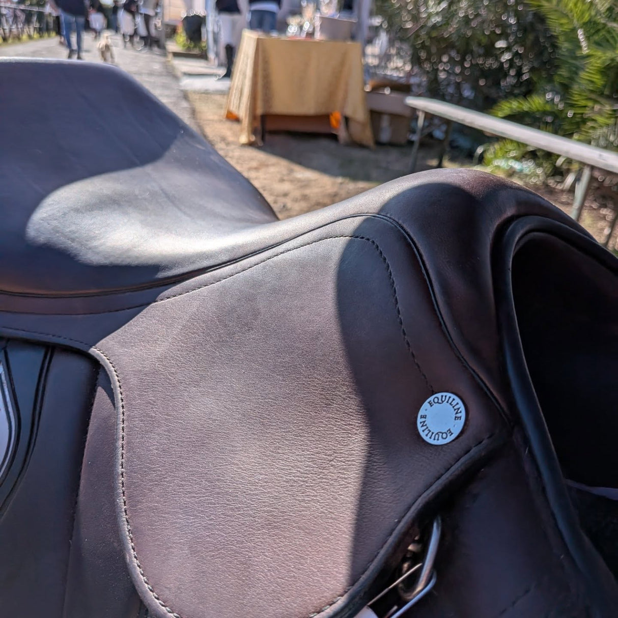 SELLA USATA CHALLENGE Equiline marrone 17M