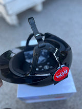 Kask Star Lady Pure Shine Graphite nero visiera polo