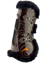 Stinchiere eAirshock Fluffy Legend con pellicciotto nero Equick